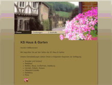 Tablet Screenshot of ks-haus-garten.de